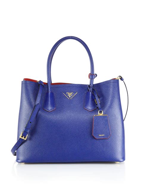 prada bag blue 2014|Prada bucket bag saffiano.